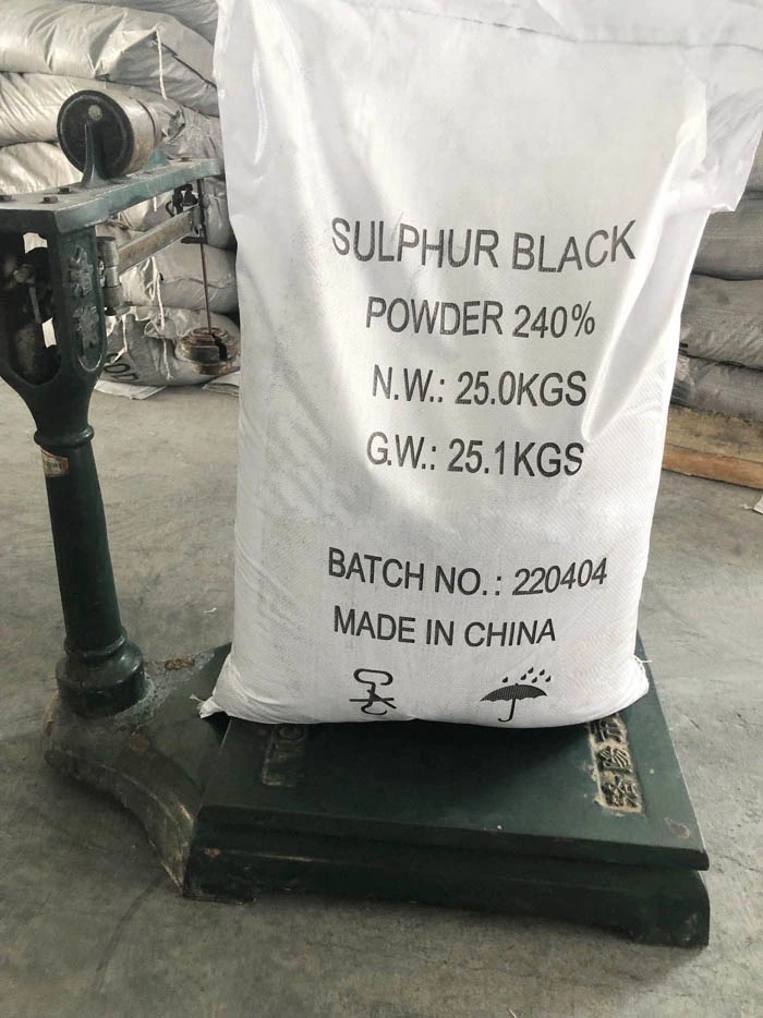 Sulphur Black 1 with 100% Color Strength CAS 1326-82-5 Sulfurblack Br