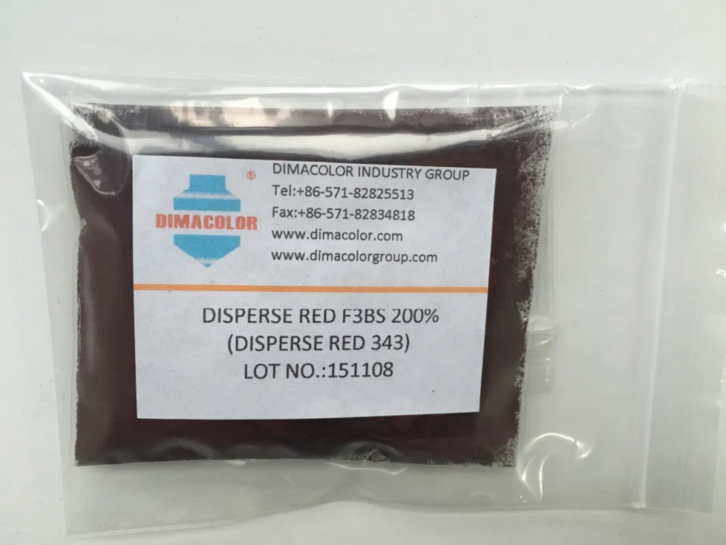 Disperse Red F3BS 200% Disperse Red 343 for Textile